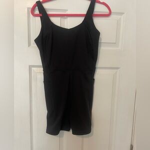 Cali Shorts Bodysuit Romper Size medium Black